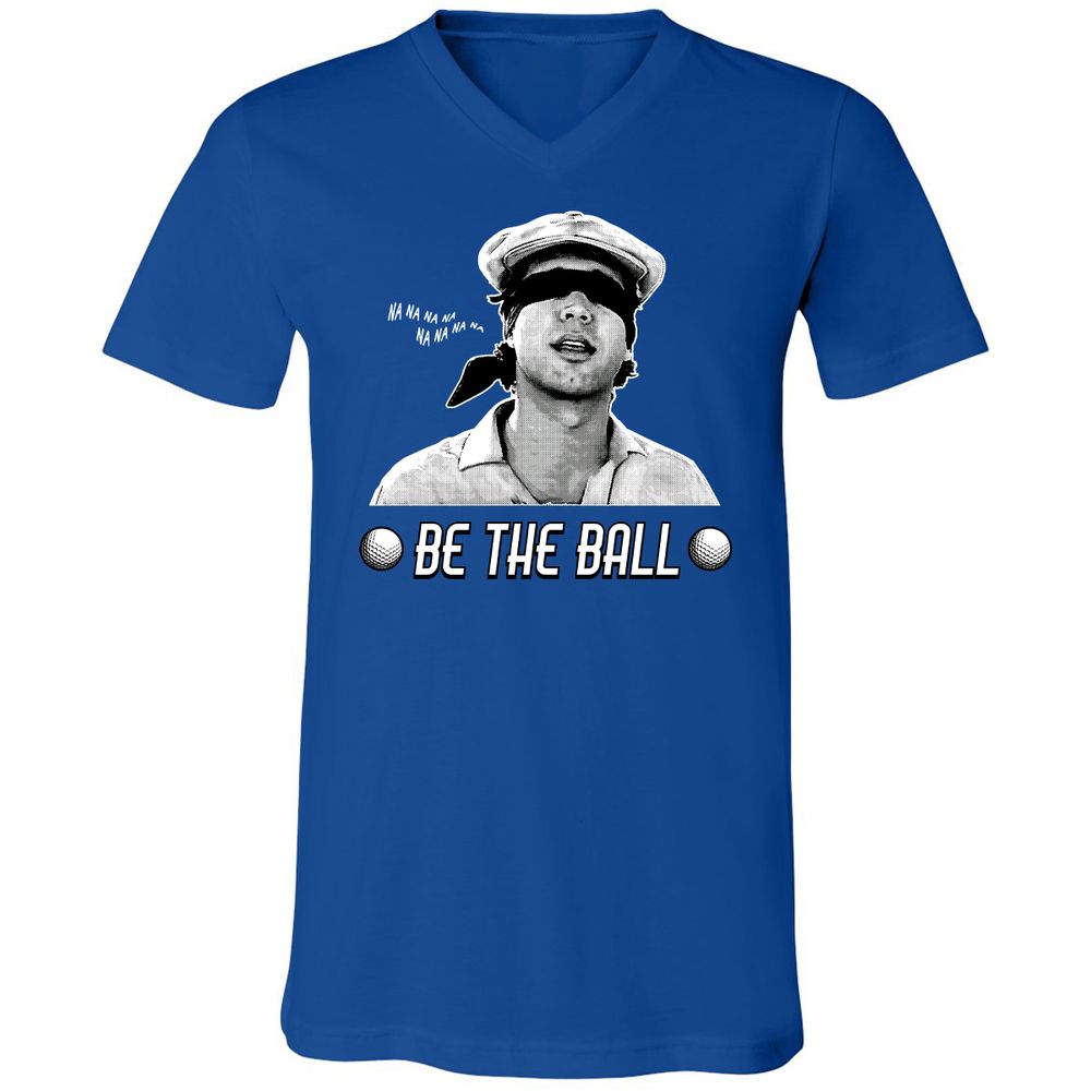 Unisex V-Neck T-Shirt - LL9NPN31 - True Royal - 4