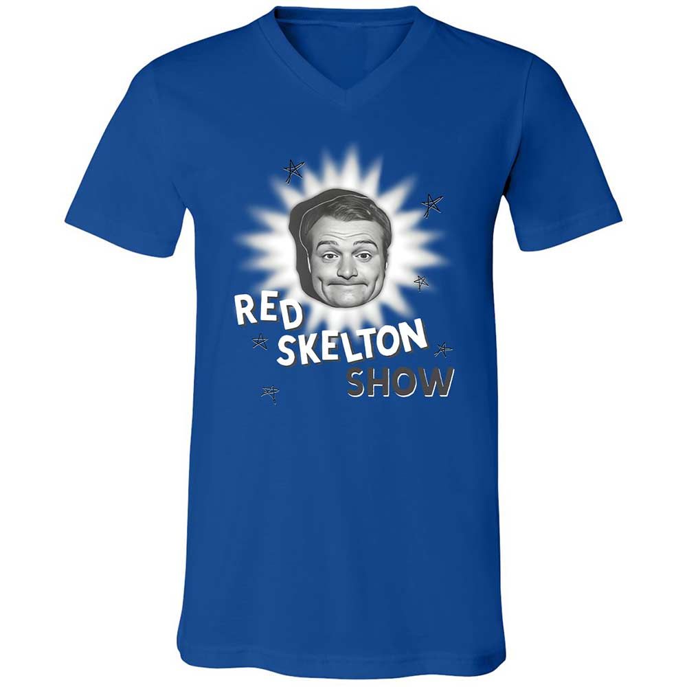 Unisex V-Neck T-Shirt - 564FDXTV - True Royal - 4