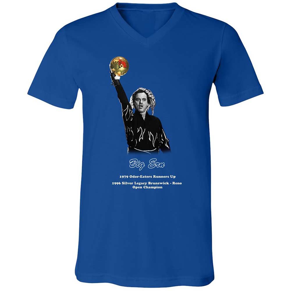 Unisex V-Neck T-Shirt - SCDEBWEH - True Royal - 4