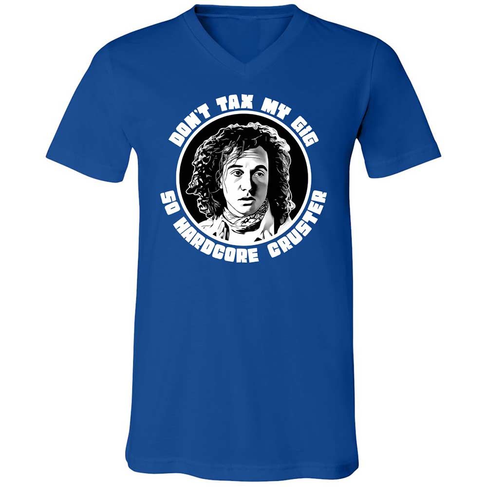 Unisex V-Neck T-Shirt - 5F8L6DXV - True Royal - 4