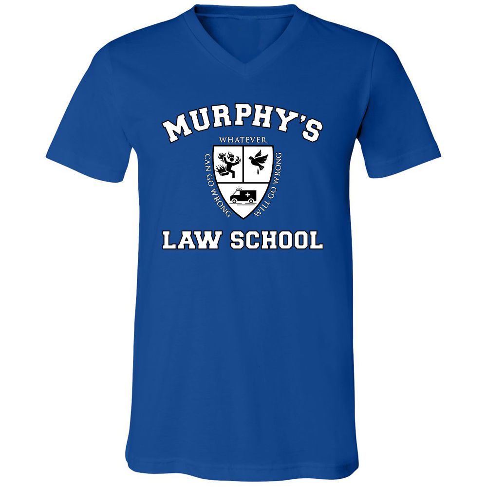 Unisex V-Neck T-Shirt - ATPMM9DS - True Royal - 4