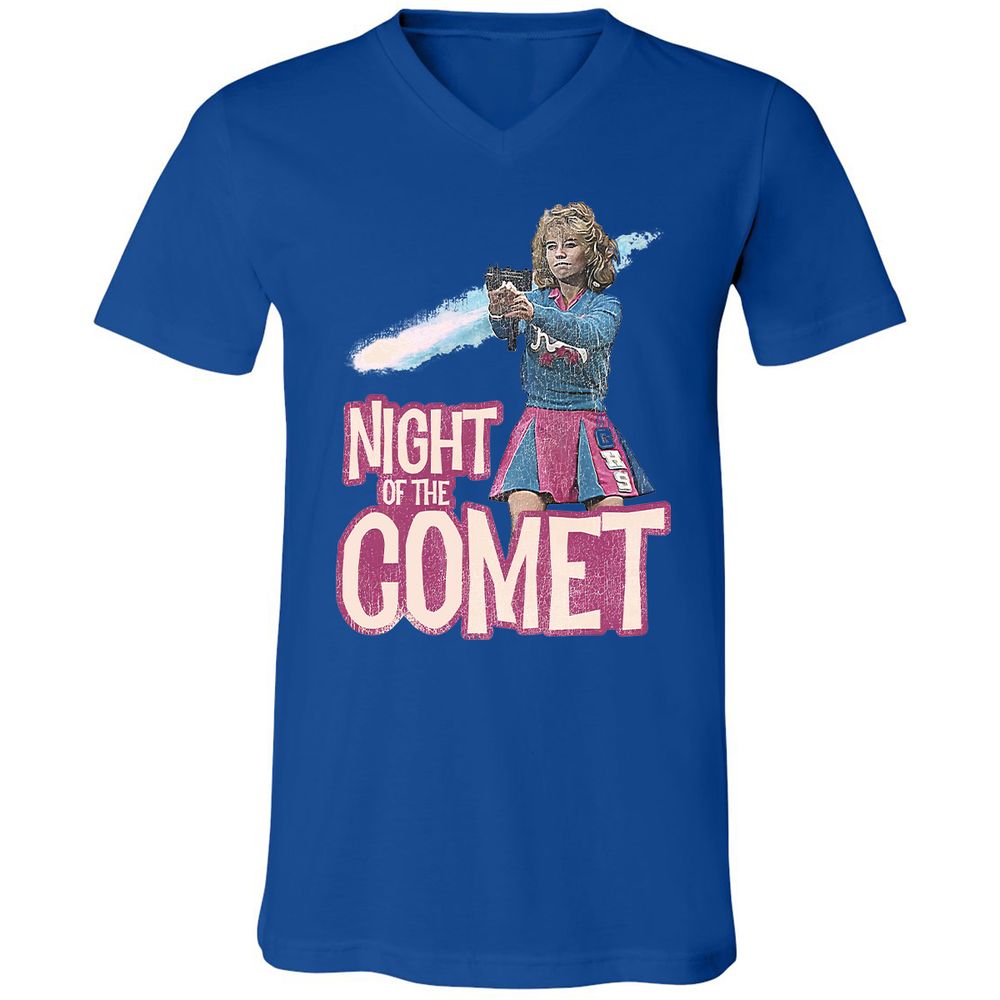 Unisex V-Neck T-Shirt - SM9626SQ - True Royal - 4