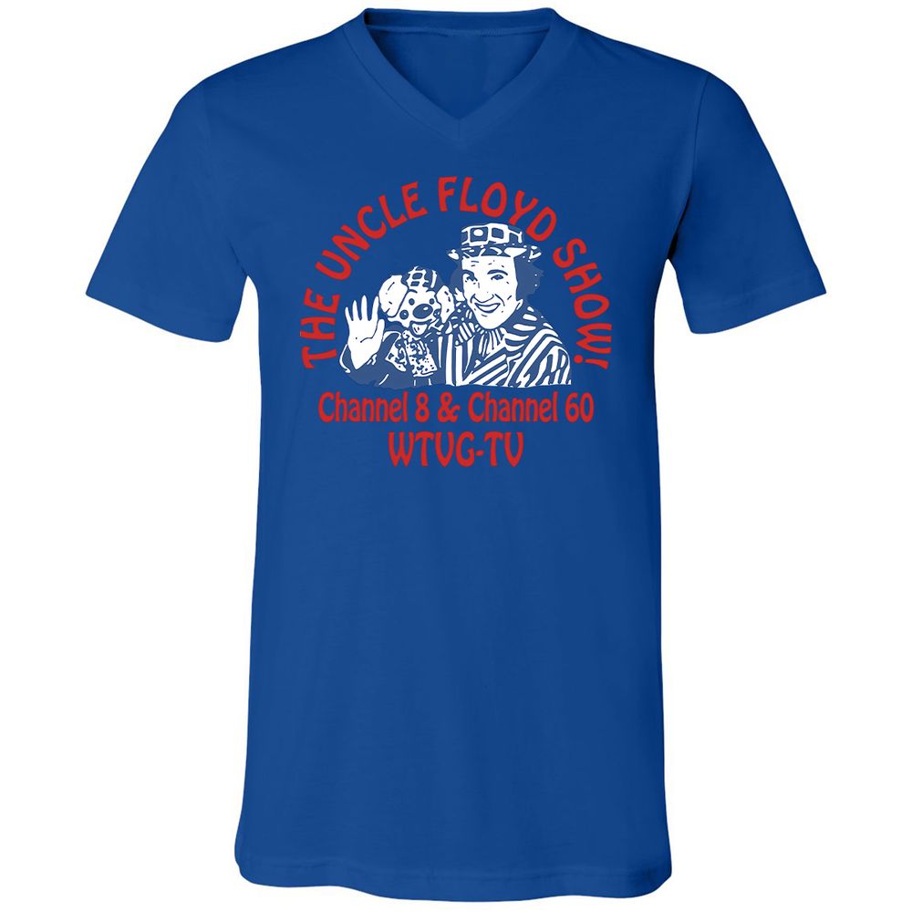 Unisex V-Neck T-Shirt - MMDVD4JZ - True Royal - 4