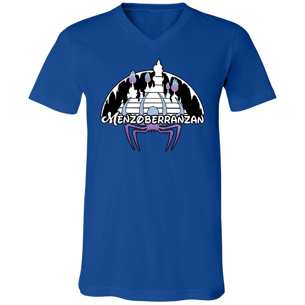 Unisex V-Neck T-Shirt - 61RZZJWE - True Royal - 4