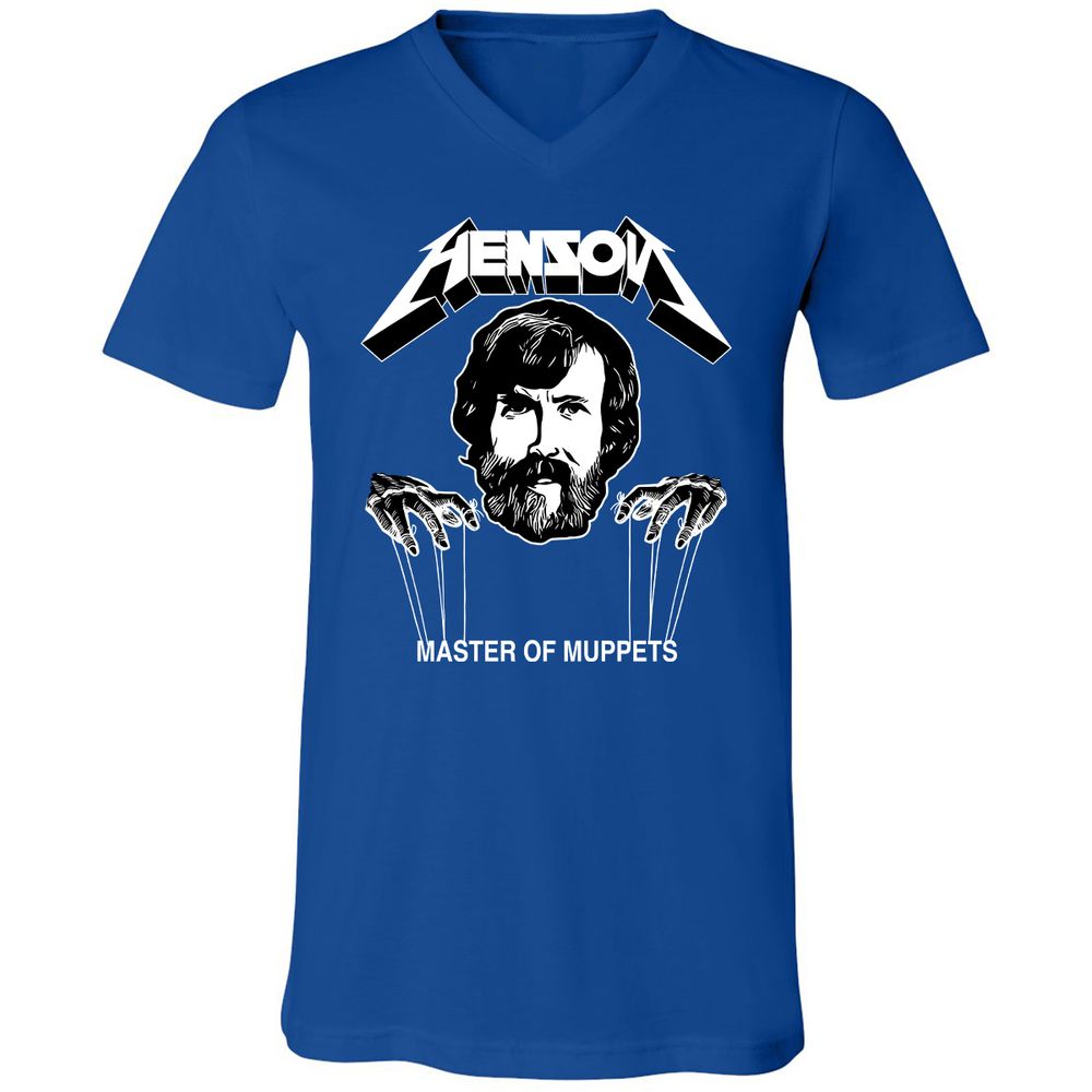 Unisex V-Neck T-Shirt - S5TXXMRJ - True Royal - 4
