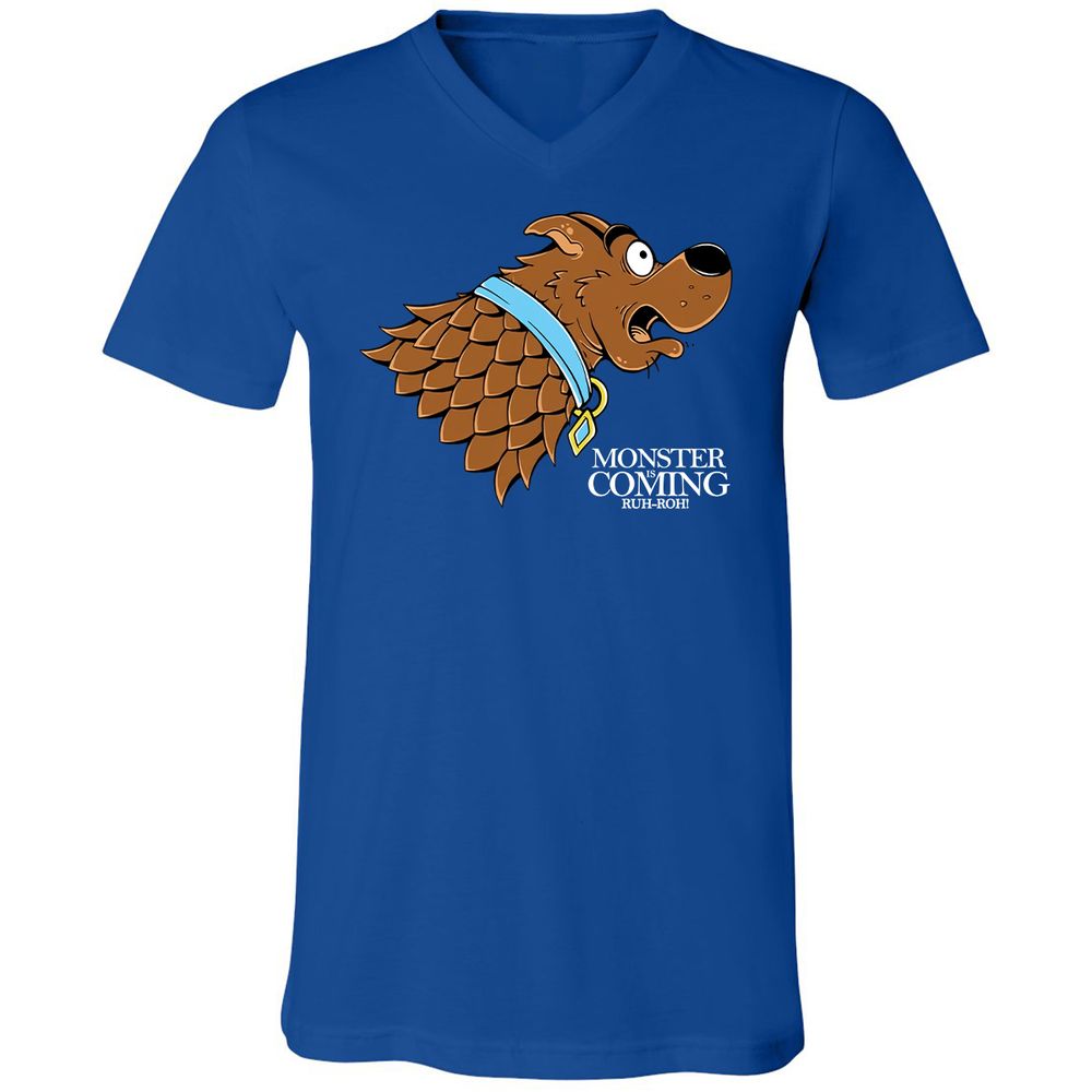 Unisex V-Neck T-Shirt - 11341JKC - True Royal - 4
