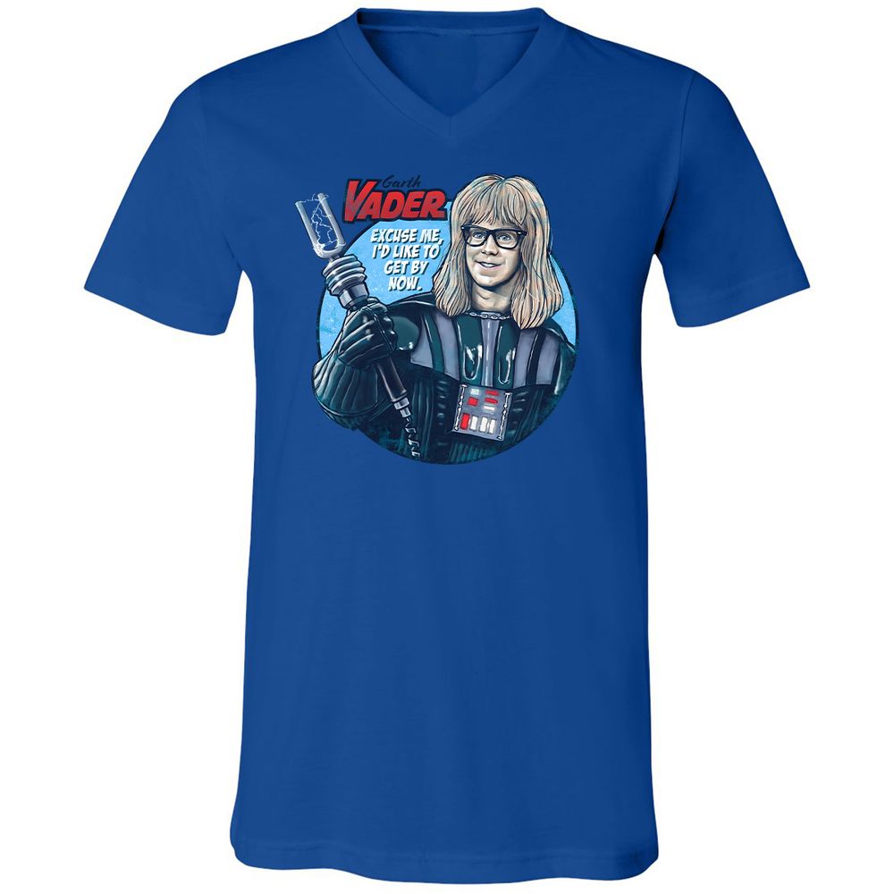 Unisex V-Neck T-Shirt - BNRZ8ML8 - True Royal - 4