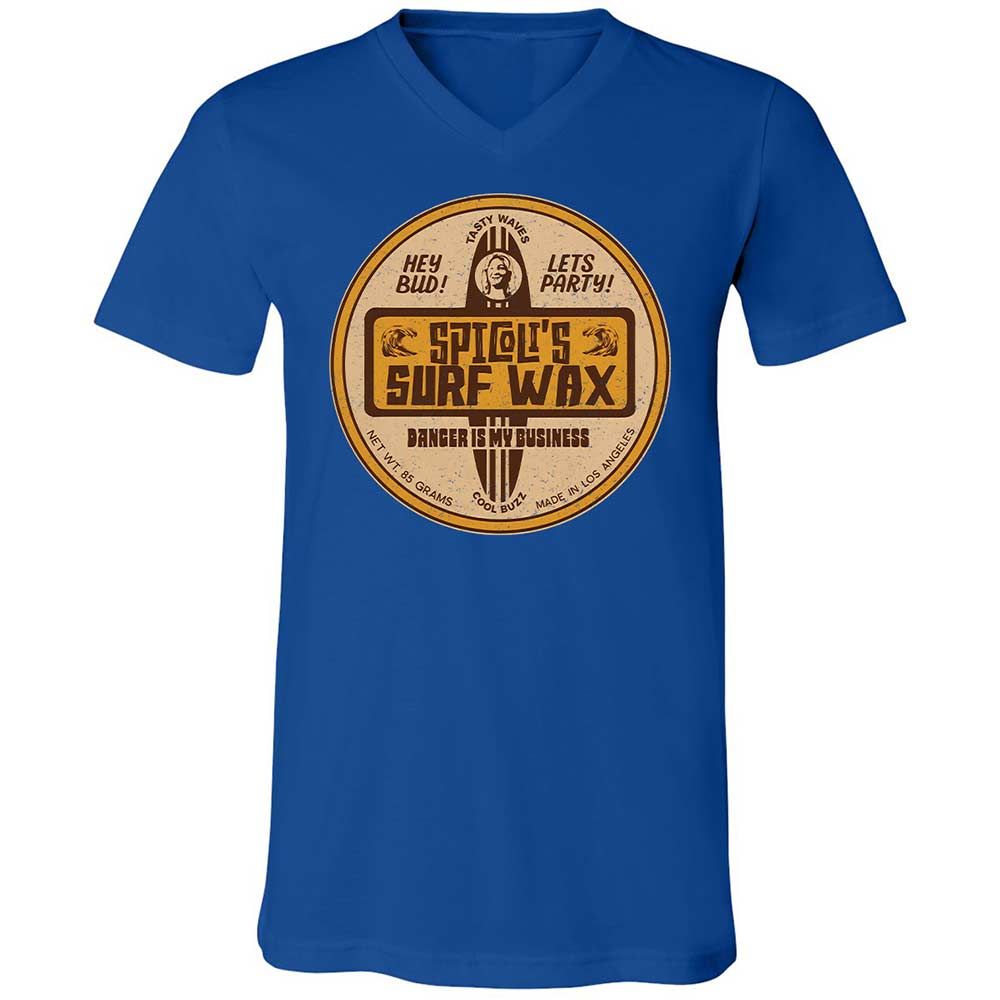 Unisex V-Neck T-Shirt - FNB8BT3G - True Royal - 4