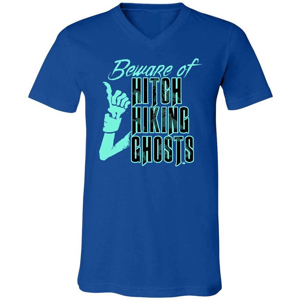Unisex V-Neck T-Shirt - PAMSS76U - True Royal - 4