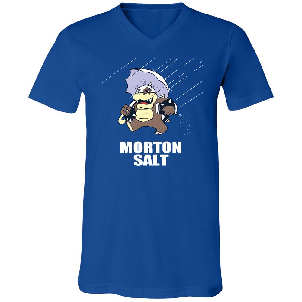 Unisex V-Neck T-Shirt - HW4VAVHD - True Royal - 4