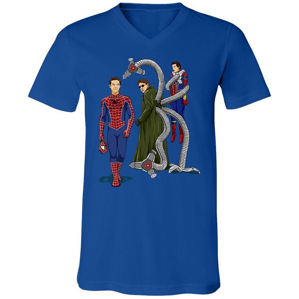 Unisex V-Neck T-Shirt - DA53274B - True Royal - 4