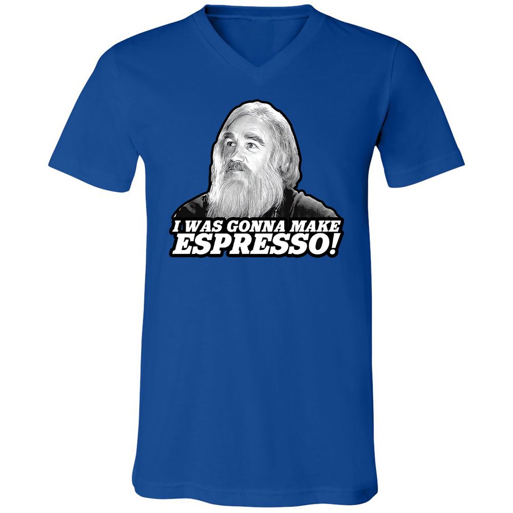 Unisex V-Neck T-Shirt - 34C86UGB - True Royal - 4