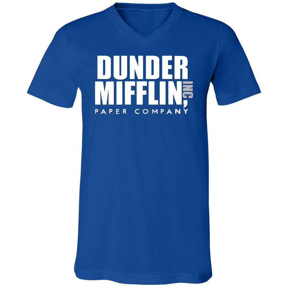 Unisex V-Neck T-Shirt - 69Q1TDTU - True Royal - 4