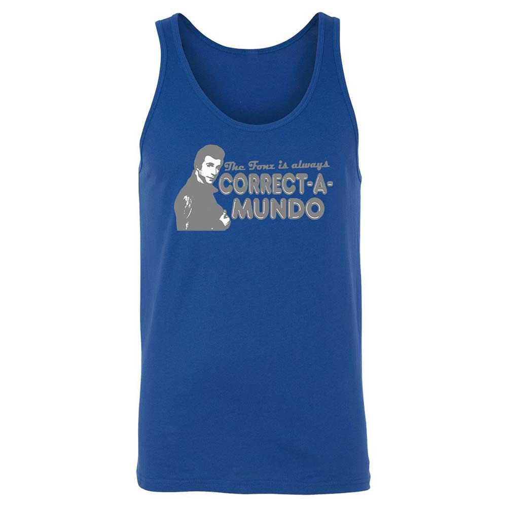 Unisex Jersey Tank - HP4YGBZA - True Royal - 4