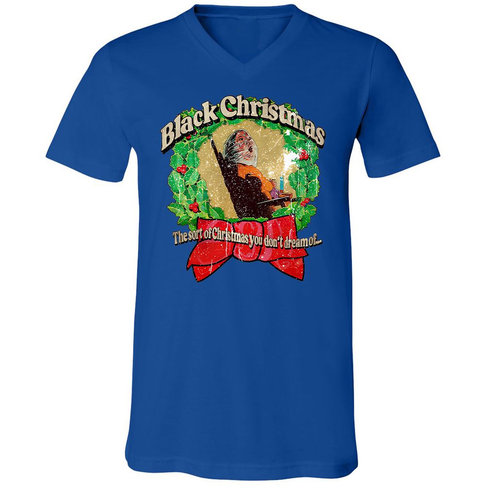 Unisex V-Neck T-Shirt - FBB182PE - True Royal - 4