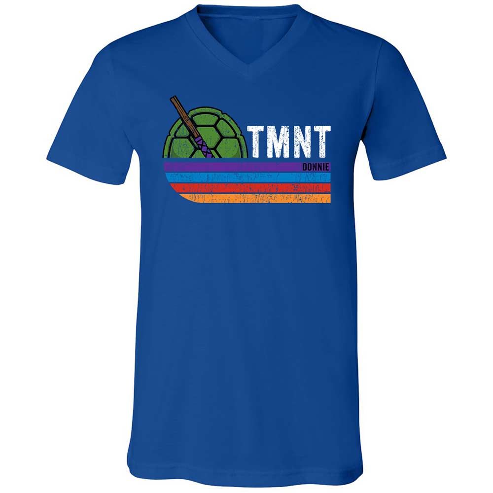 Unisex V-Neck T-Shirt - NZ6CC6HB - True Royal - 4