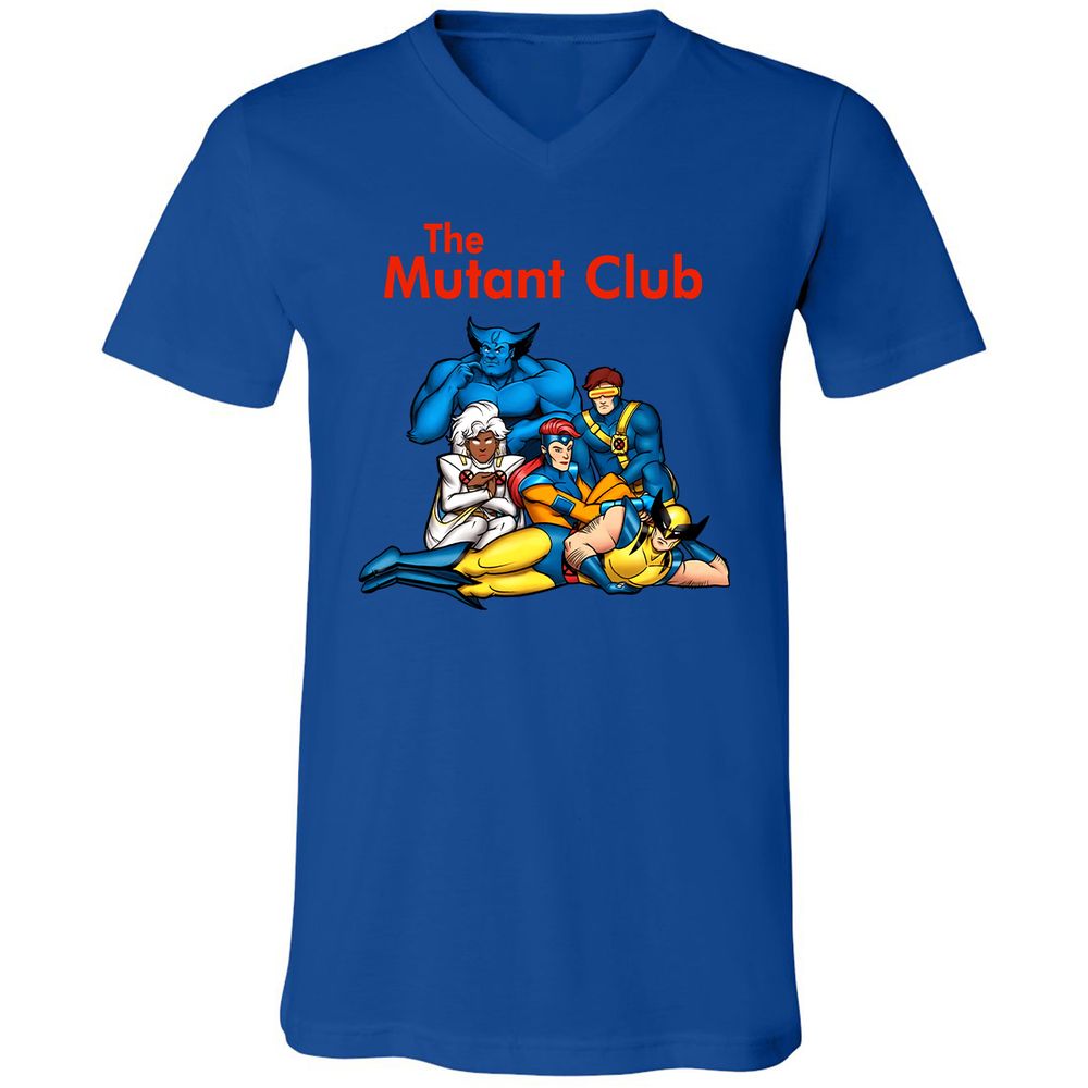 Unisex V-Neck T-Shirt - 48X8KQ5Z - True Royal - 4