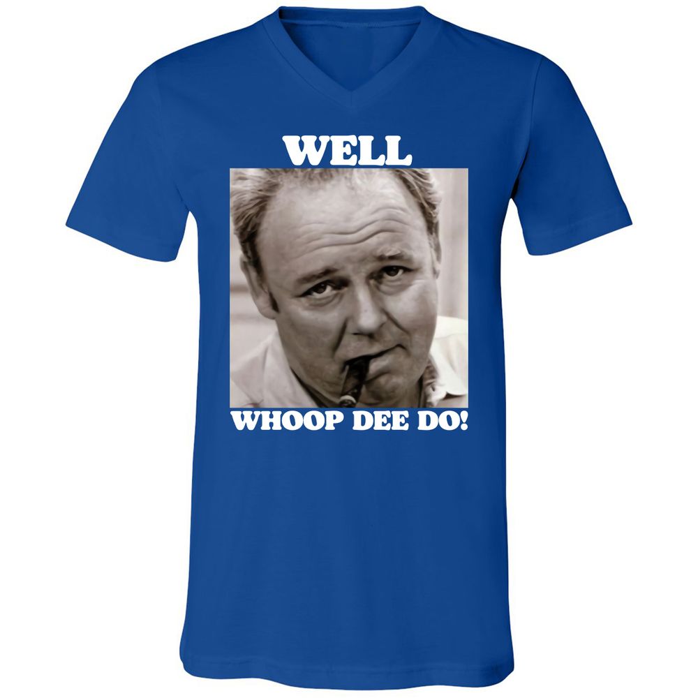 Funny 70s Tv Quote Whoop Dee Do - True Royal - 4