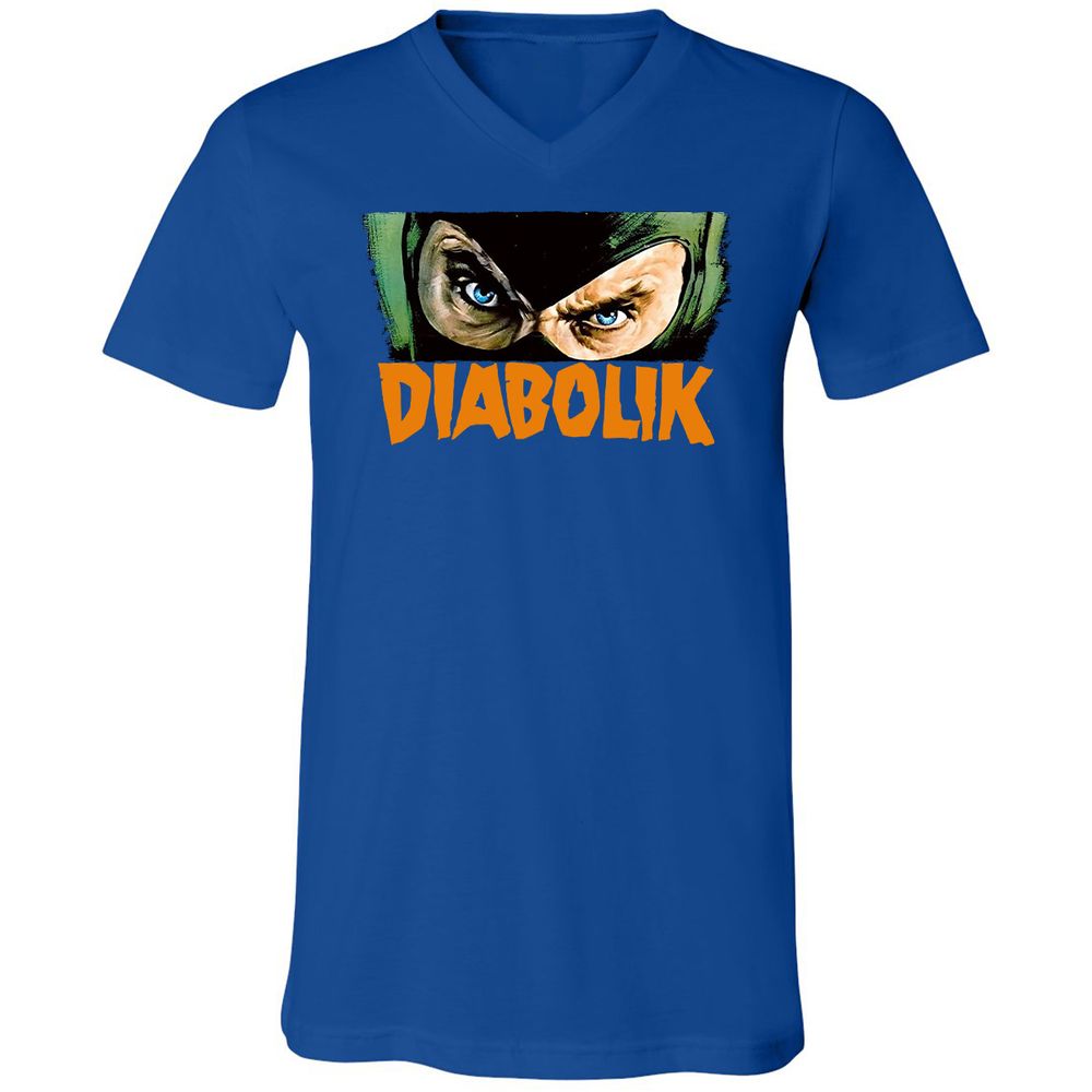 Unisex V-Neck T-Shirt - Y3C3S6F8 - True Royal - 4