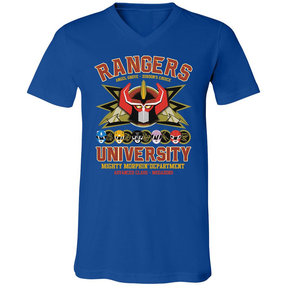 Unisex V-Neck T-Shirt - CX5RCLRG - True Royal - 4