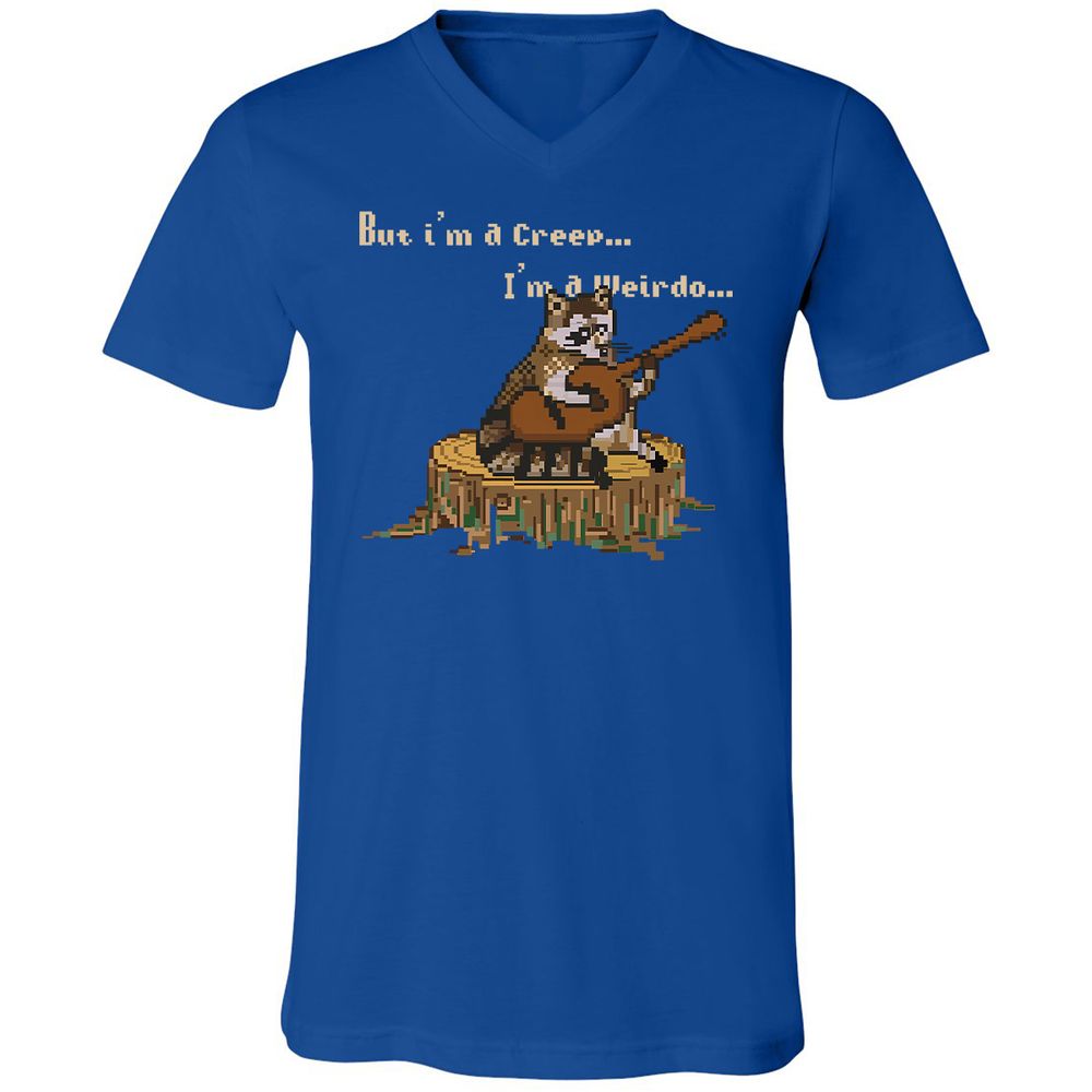 Unisex V-Neck T-Shirt - 2FPJPD3M - True Royal - 4