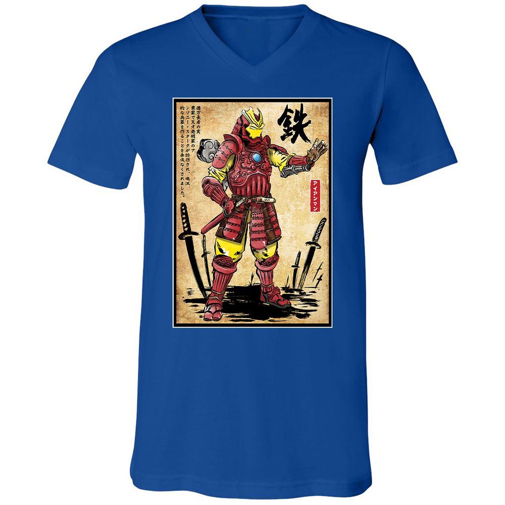 Unisex V-Neck T-Shirt - S6ZL713P - True Royal - 4