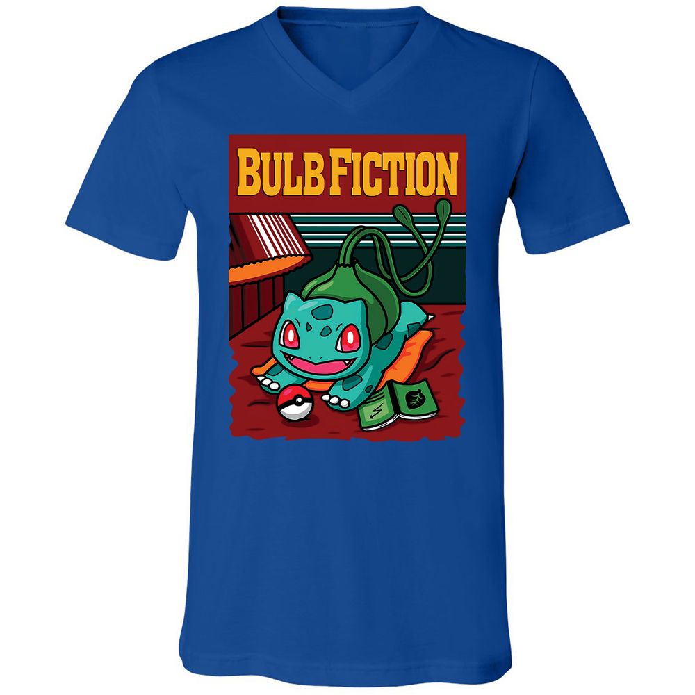 Unisex V-Neck T-Shirt - EBYKAYNS - True Royal - 4