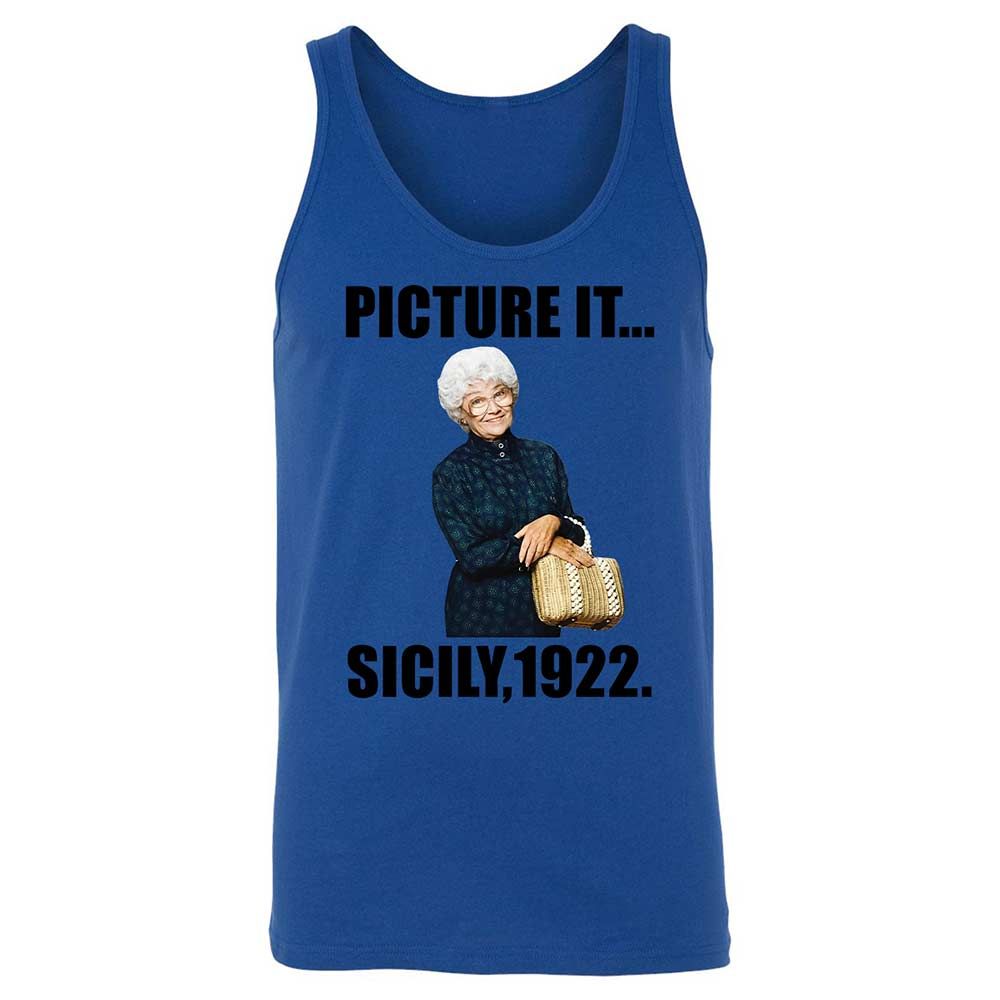Unisex Jersey Tank - F1BDA2ST - True Royal - 4