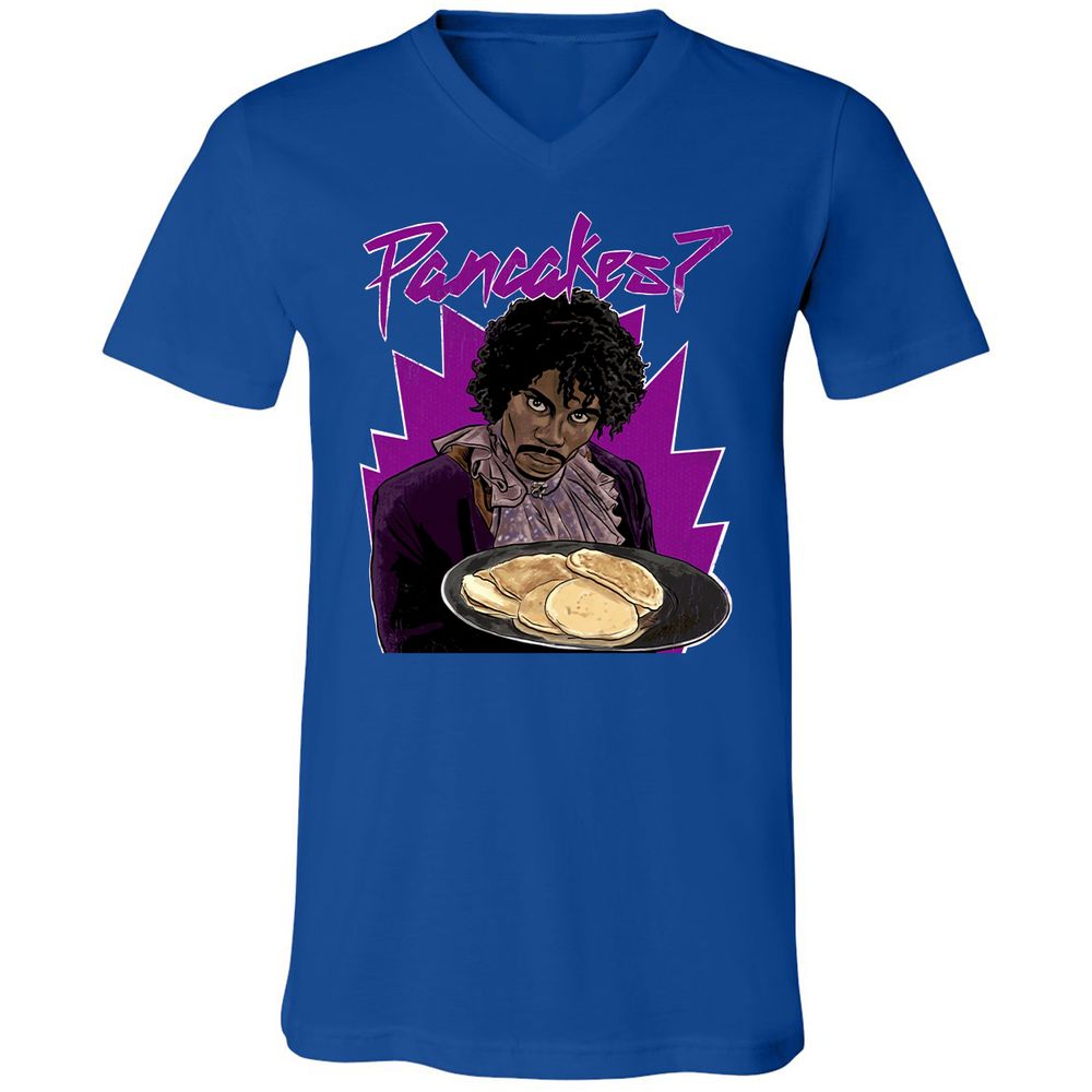 Unisex V-Neck T-Shirt - HR477FAL - True Royal - 4