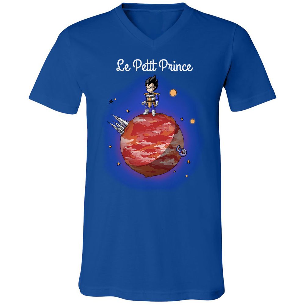 Unisex V-Neck T-Shirt - RBPQYT1S - True Royal - 4