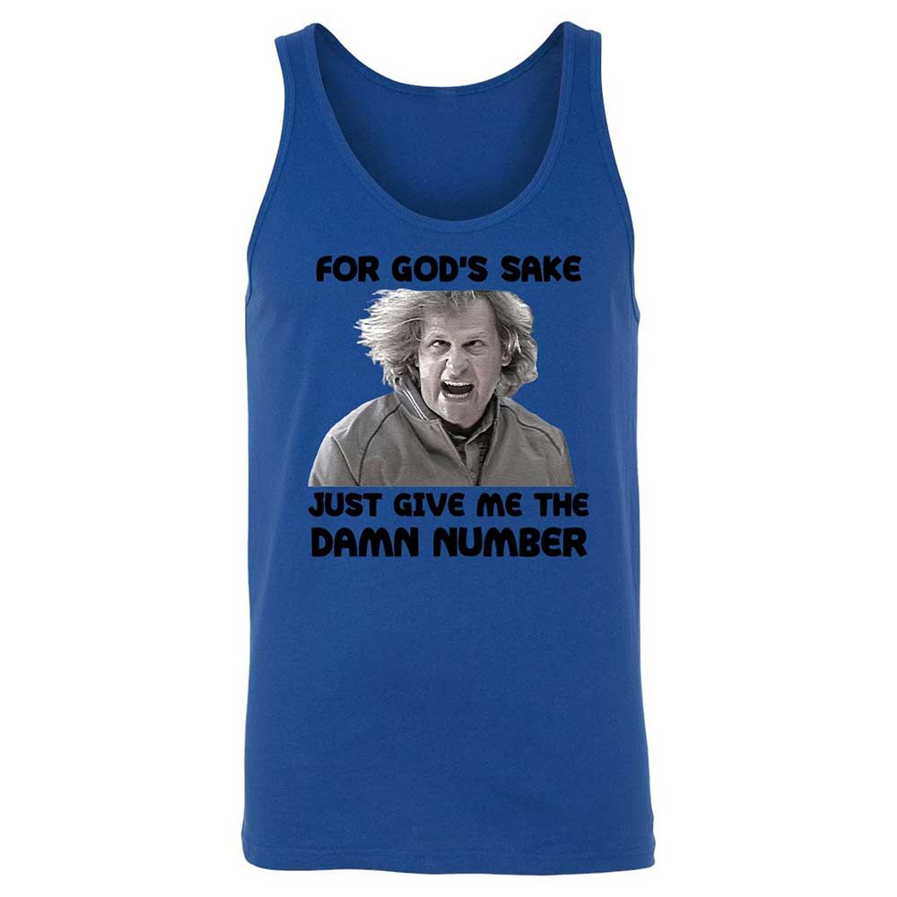 Unisex Jersey Tank - EEZAAHZR - True Royal - 4