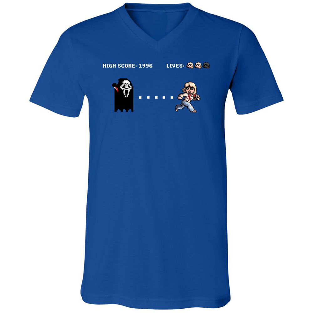 Unisex V-Neck T-Shirt - 24FBLSN4 - True Royal - 4