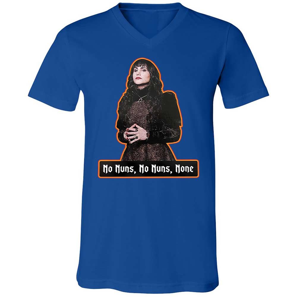 Unisex V-Neck T-Shirt - YUBD1BYZ - True Royal - 4