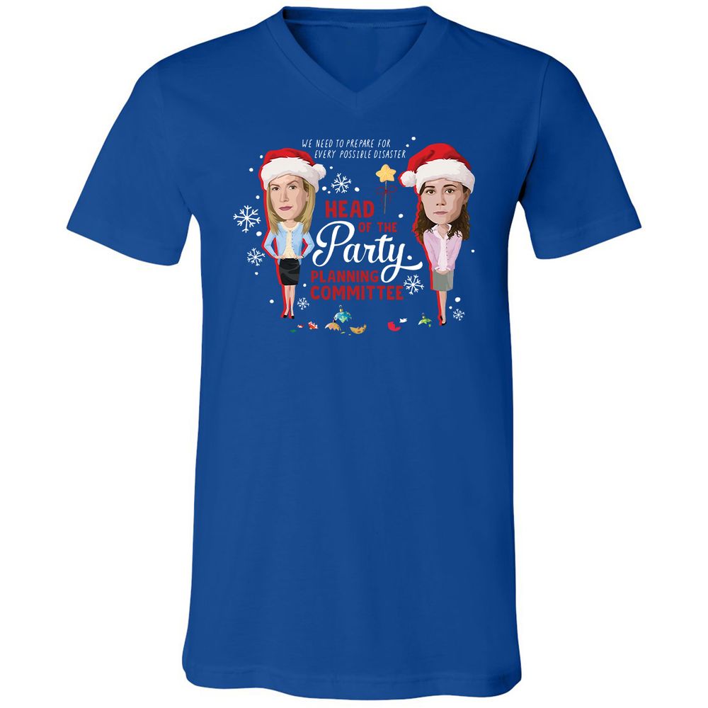 Head Of The Party Planning Committee Christmas - True Royal - 4