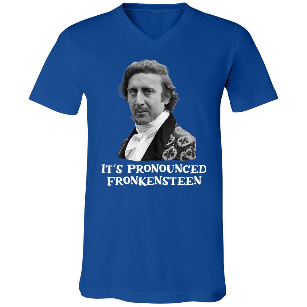 Unisex V-Neck T-Shirt - EU5A6LZ5 - True Royal - 4