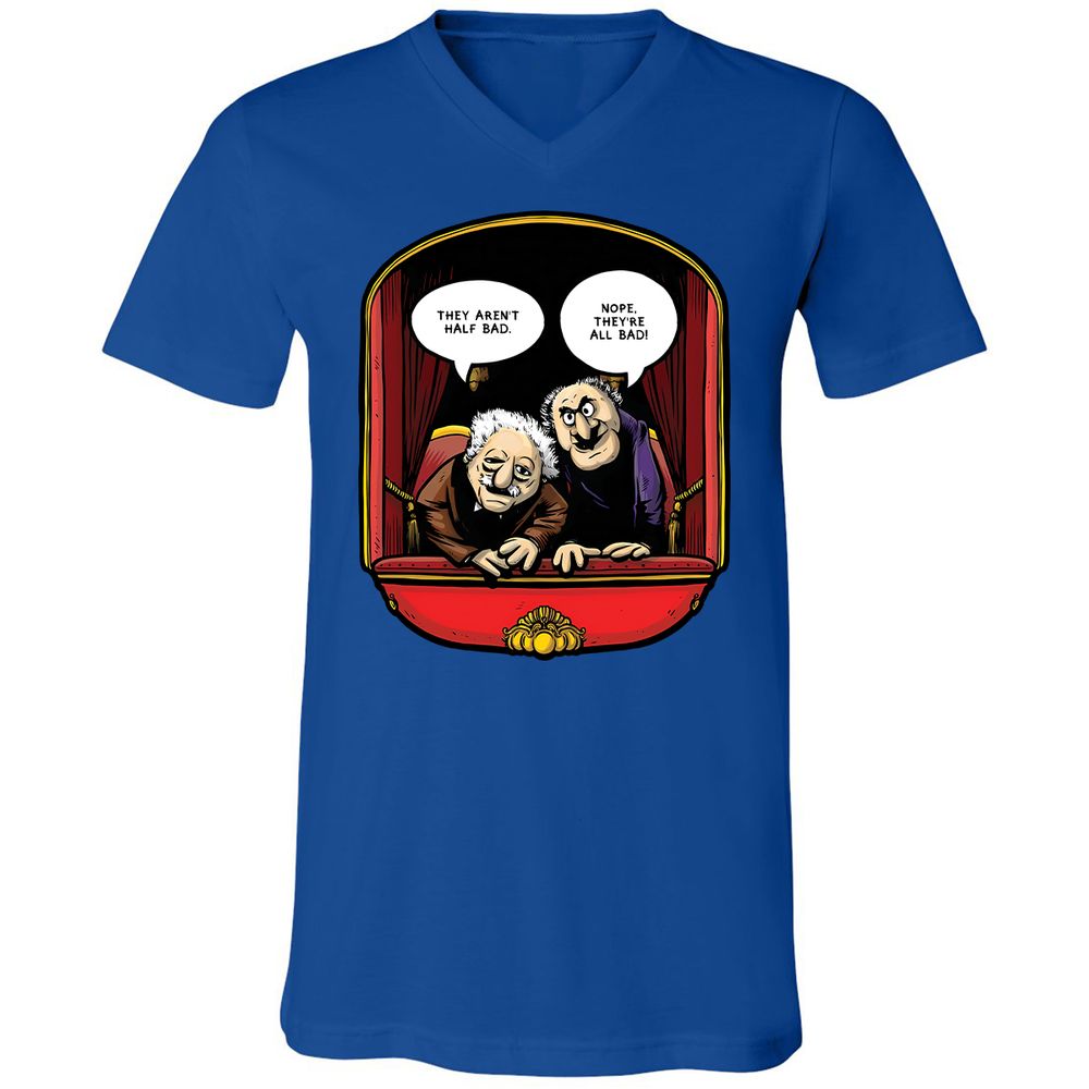 Statler and Waldorf (All Bad) - True Royal - 4