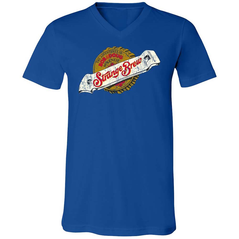 Unisex V-Neck T-Shirt - P4DHA5L4 - True Royal - 4