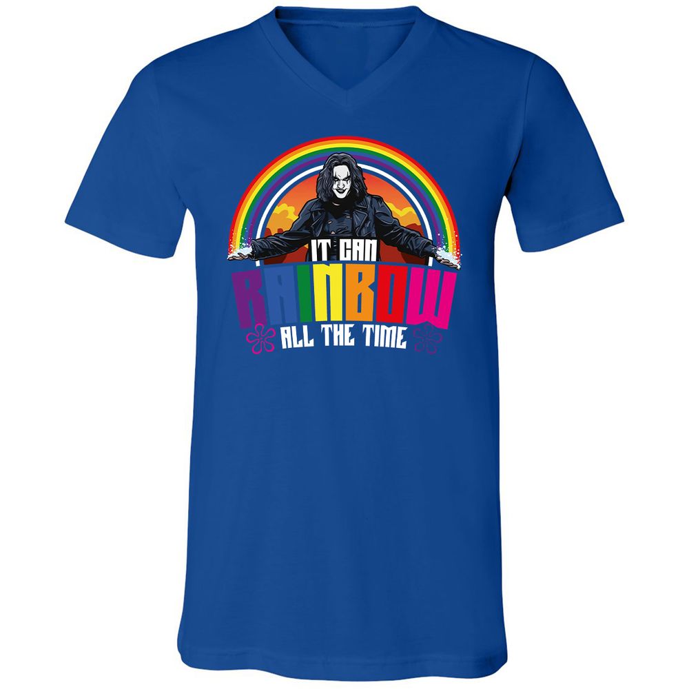 Unisex V-Neck T-Shirt - SPNV65ZJ - True Royal - 4