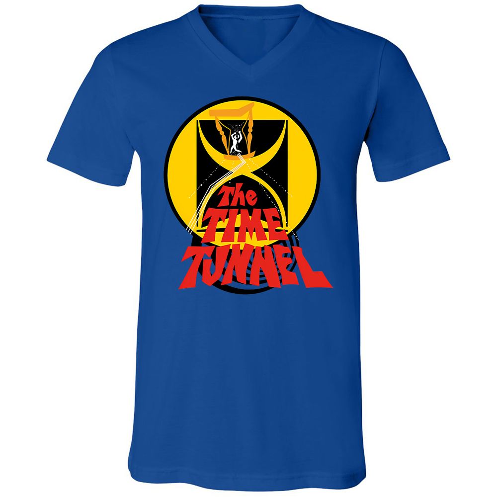 Unisex V-Neck T-Shirt - Y5USDS35 - True Royal - 4