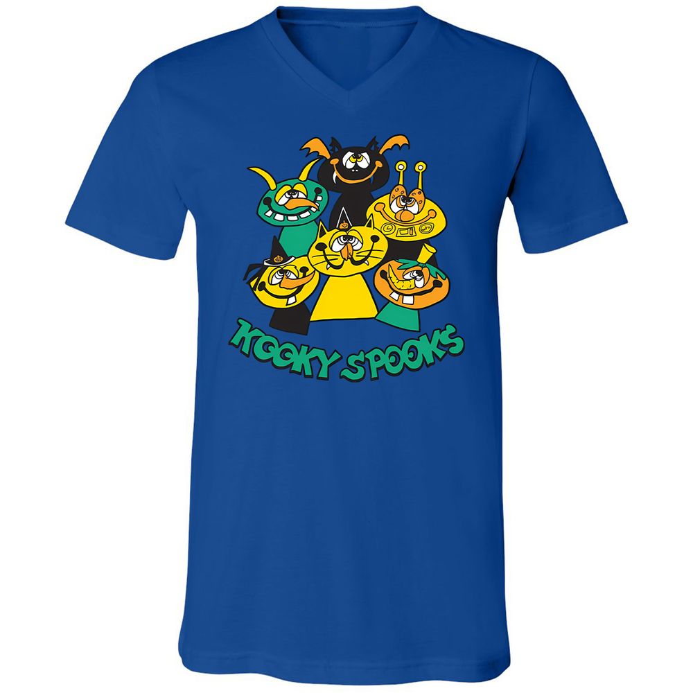 Unisex V-Neck T-Shirt - JLYMCV2T - True Royal - 4