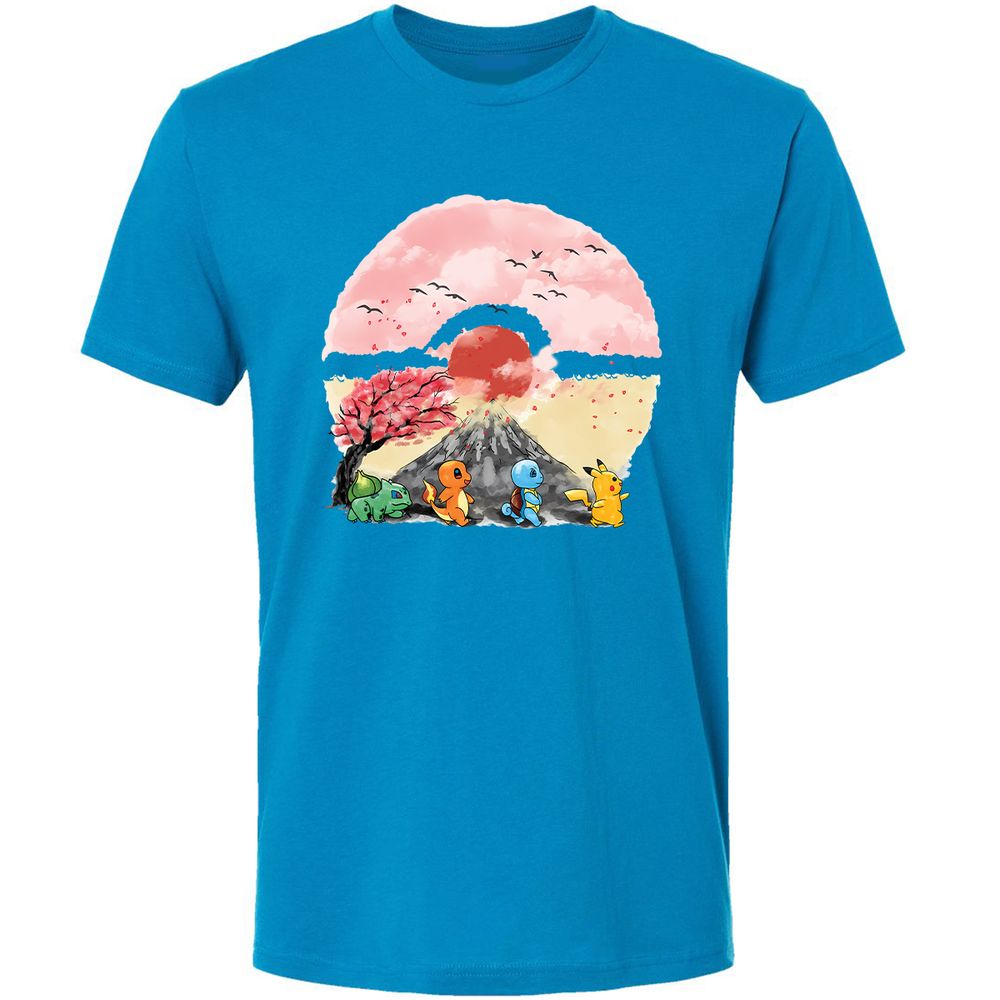 Premium Unisex T-Shirt - 47HBB6X7 - Turquoise - 4