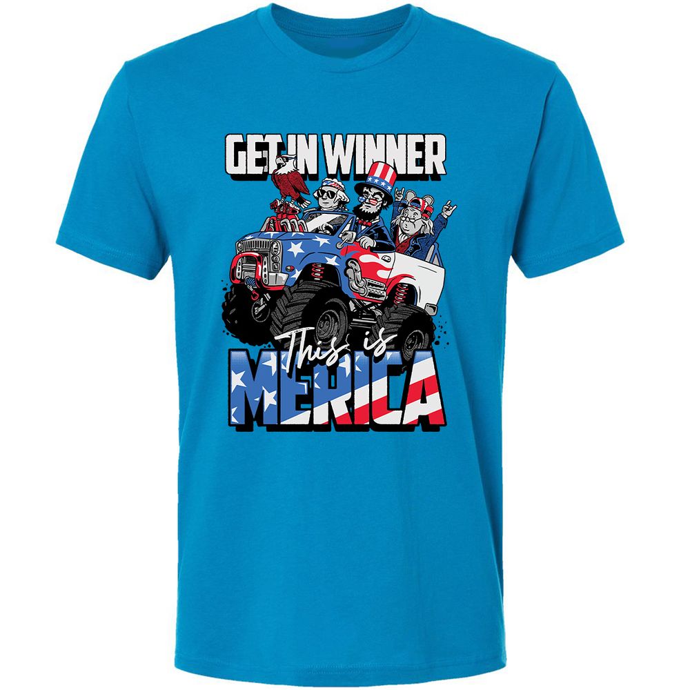 Premium Unisex T-Shirt - Z4CNQXQQ - Turquoise - 4