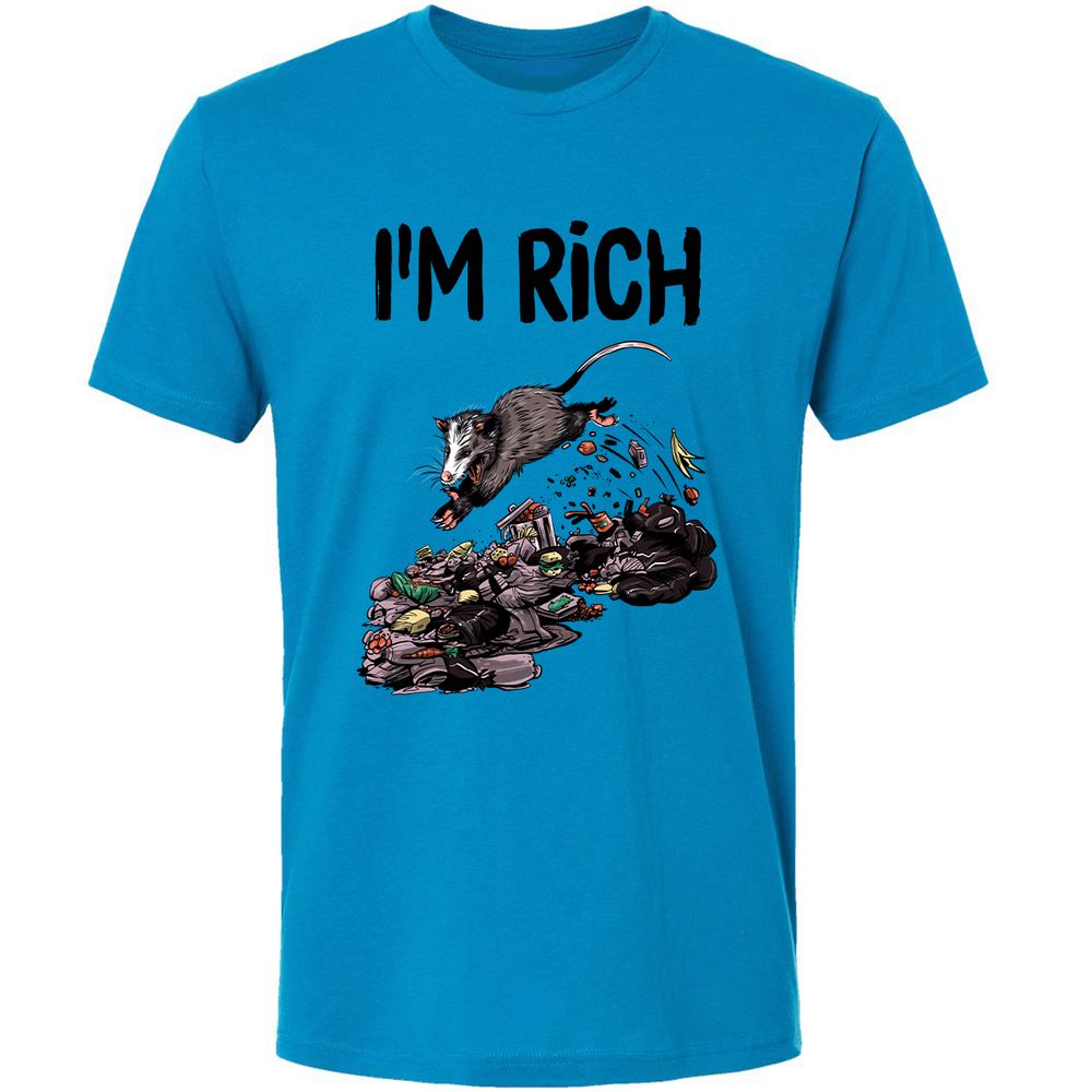 Premium Unisex T-Shirt - 6GD46XTK - Turquoise - 4