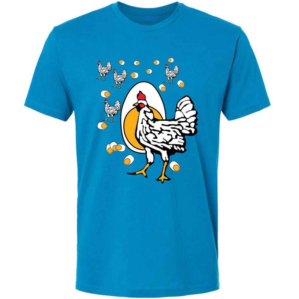 Premium Unisex T-Shirt - YJ51FDAP - Turquoise - 4