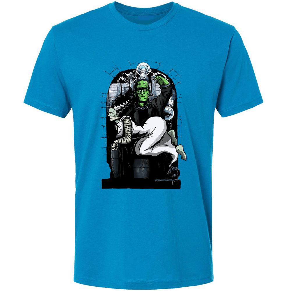 Premium Unisex T-Shirt - 4G5U1WEV - Turquoise - 4