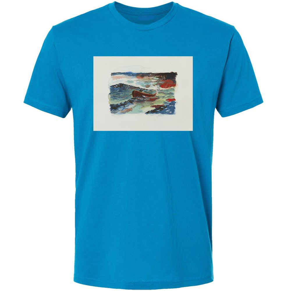 Premium Unisex T-Shirt - 2YXLU91B - Turquoise - 4