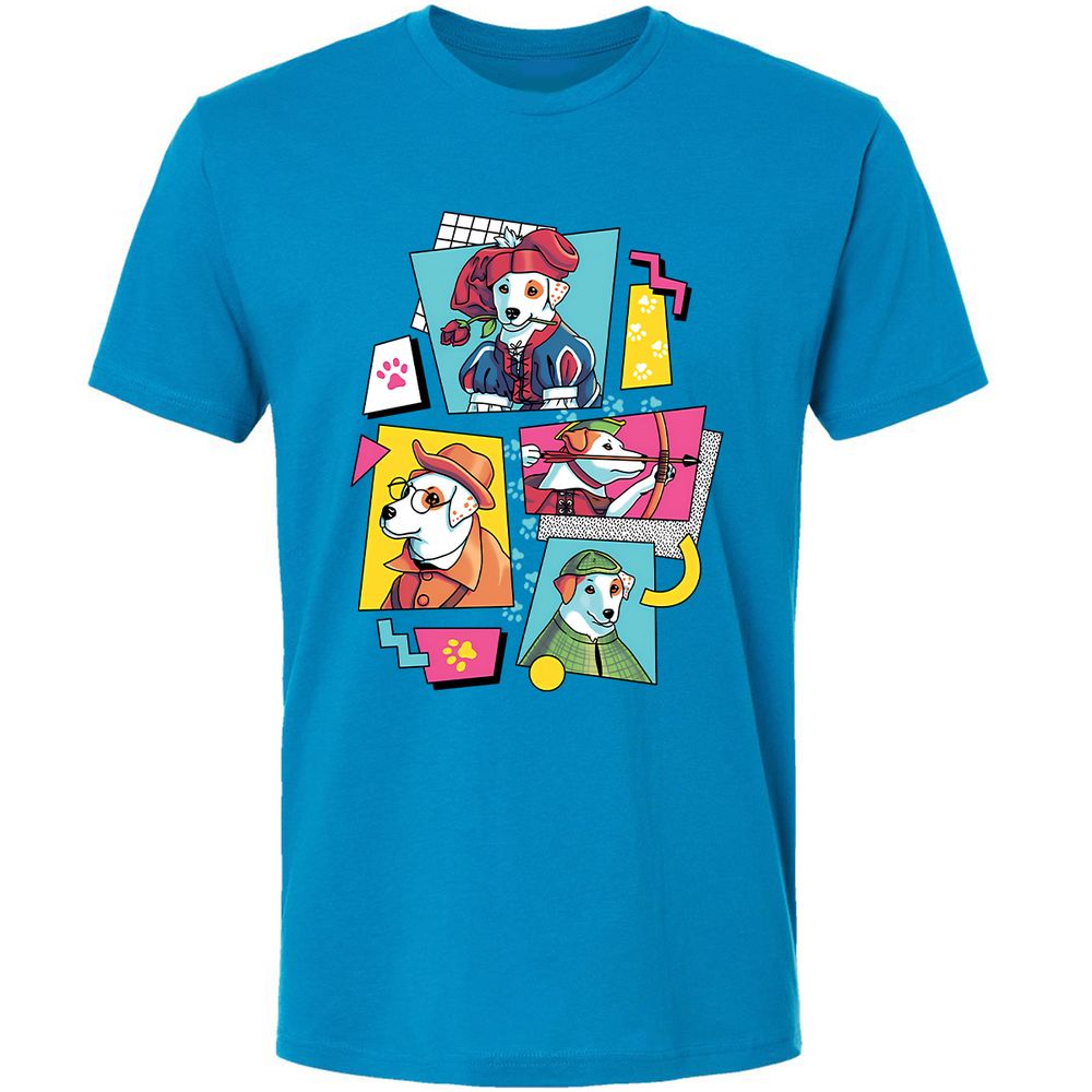 Premium Unisex T-Shirt - E97EZGC1 - Turquoise - 4