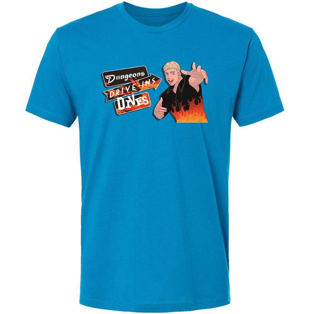 Premium Unisex T-Shirt - LBRK8WTX - Turquoise - 4