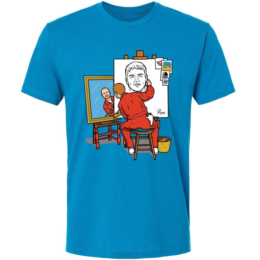 Premium Unisex T-Shirt - 4D5ZT4B4 - Turquoise - 4