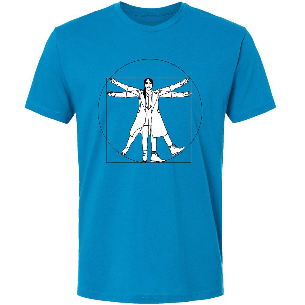 Vitruvian Philomena Cunk - Cunk on Earth - Turquoise - 4